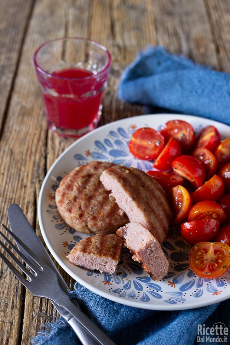 Ricetta semplice per fare gli hamburger di pollo light