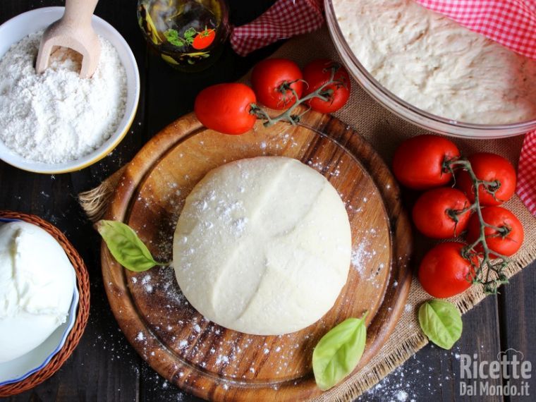 Impasto base per la pizza di casa mia