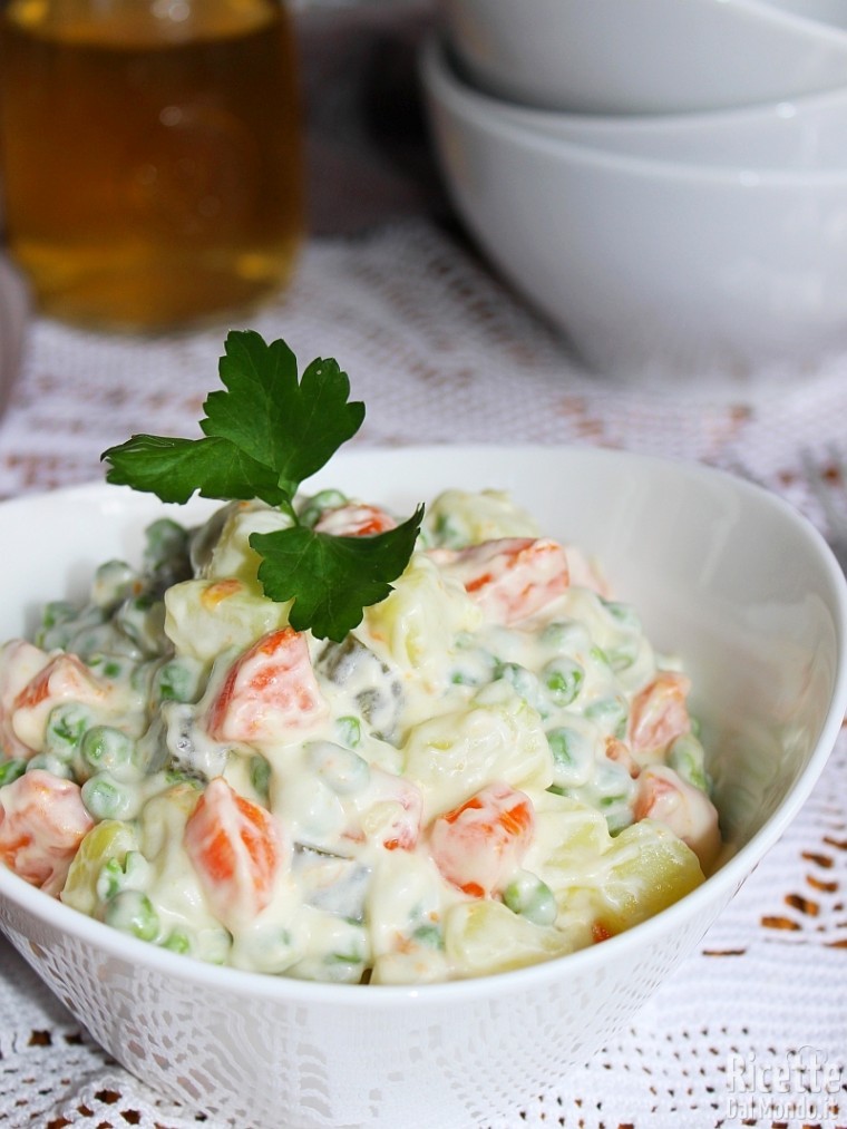 Come fare l'insalata russa