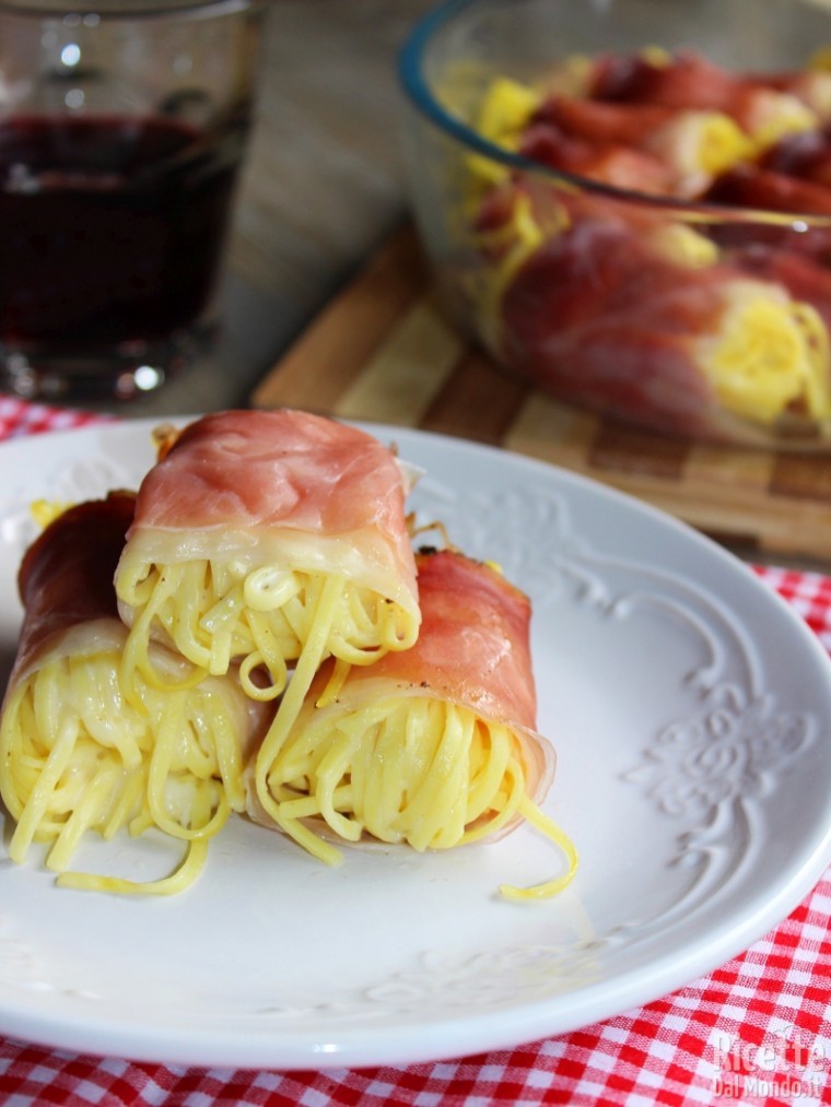 Come fare gli involtini di tagliolini