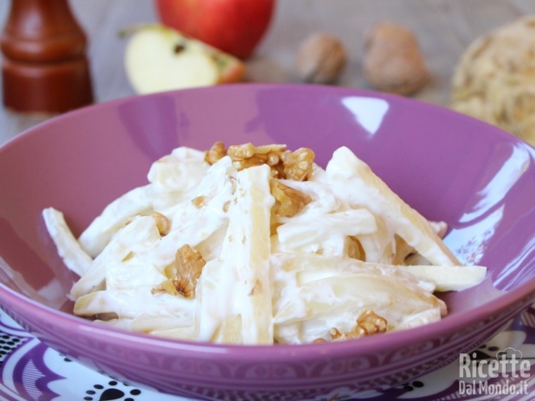 Ricetta insalata Waldorf