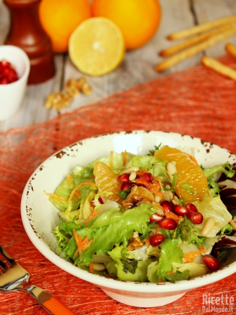 Come fare l'insalata agli agrumi