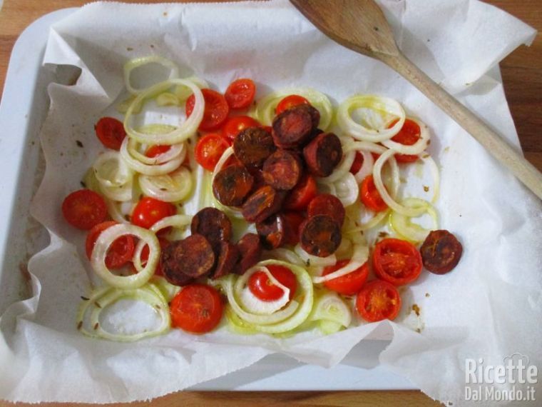 Insalata tiepida di chorizo 5