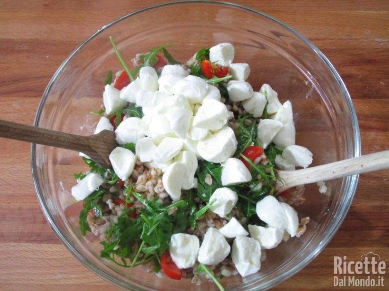Insalata fredda di orzo, farro e grano 7