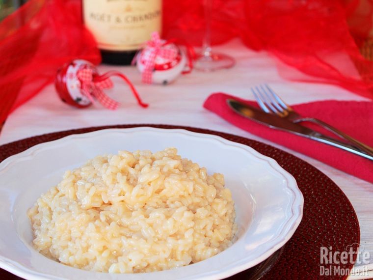 Risotto allo Champagne