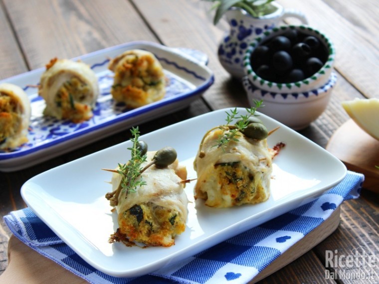 Ricetta involtini di pesce spada