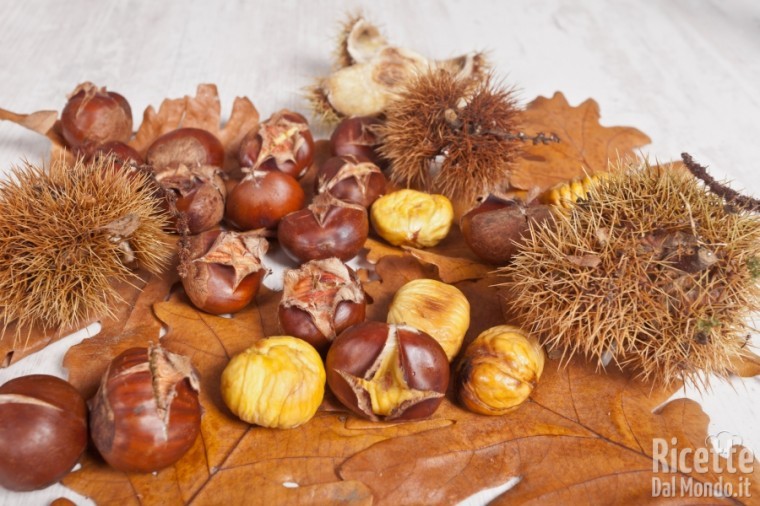 Frutta e verdura di ottobre: caldarroste