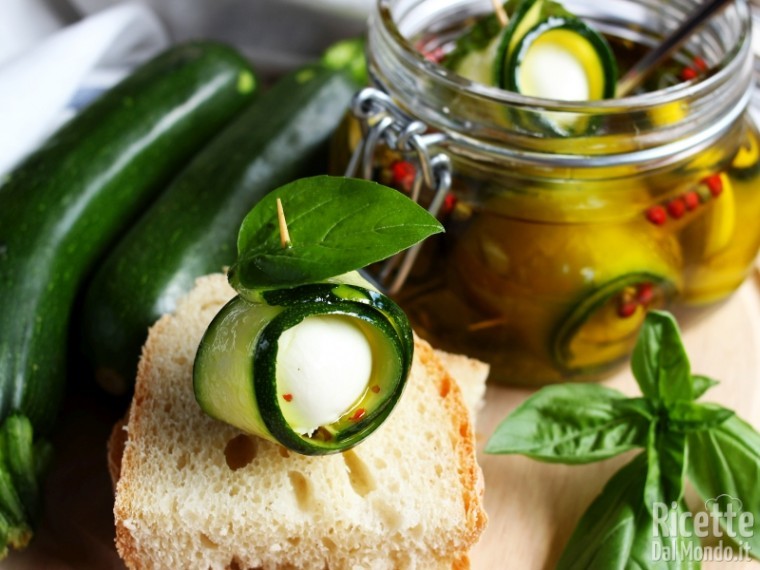 Rotolini di zucchine senza cottura 6