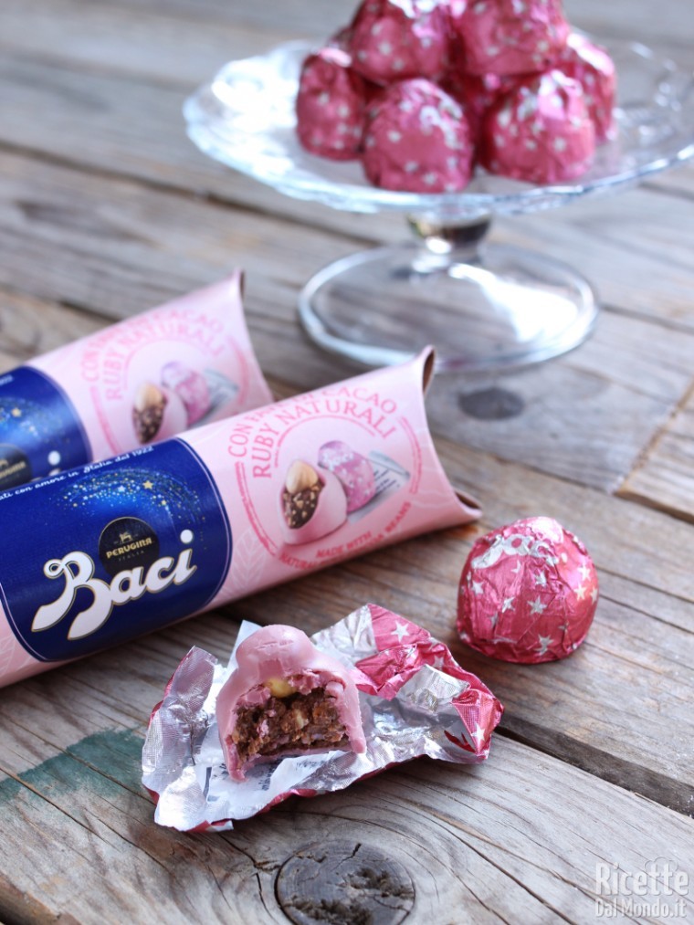 I nuovi baci perugina Ruby chocolate