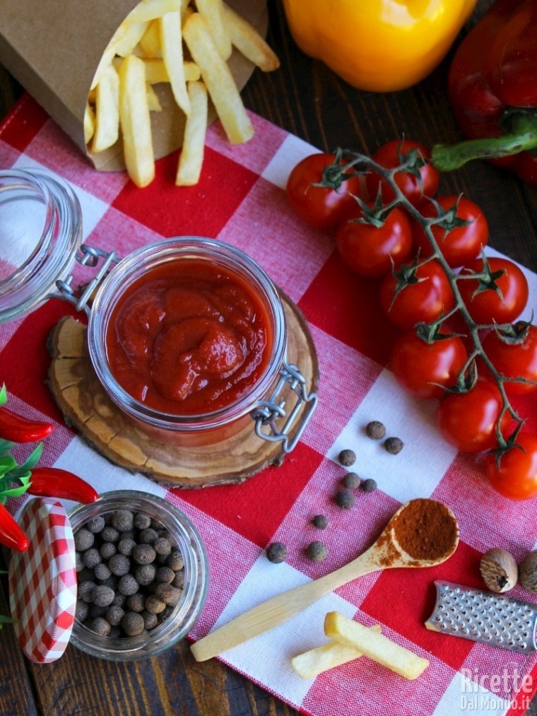 Ricetta ketchup fatto in casa semplice