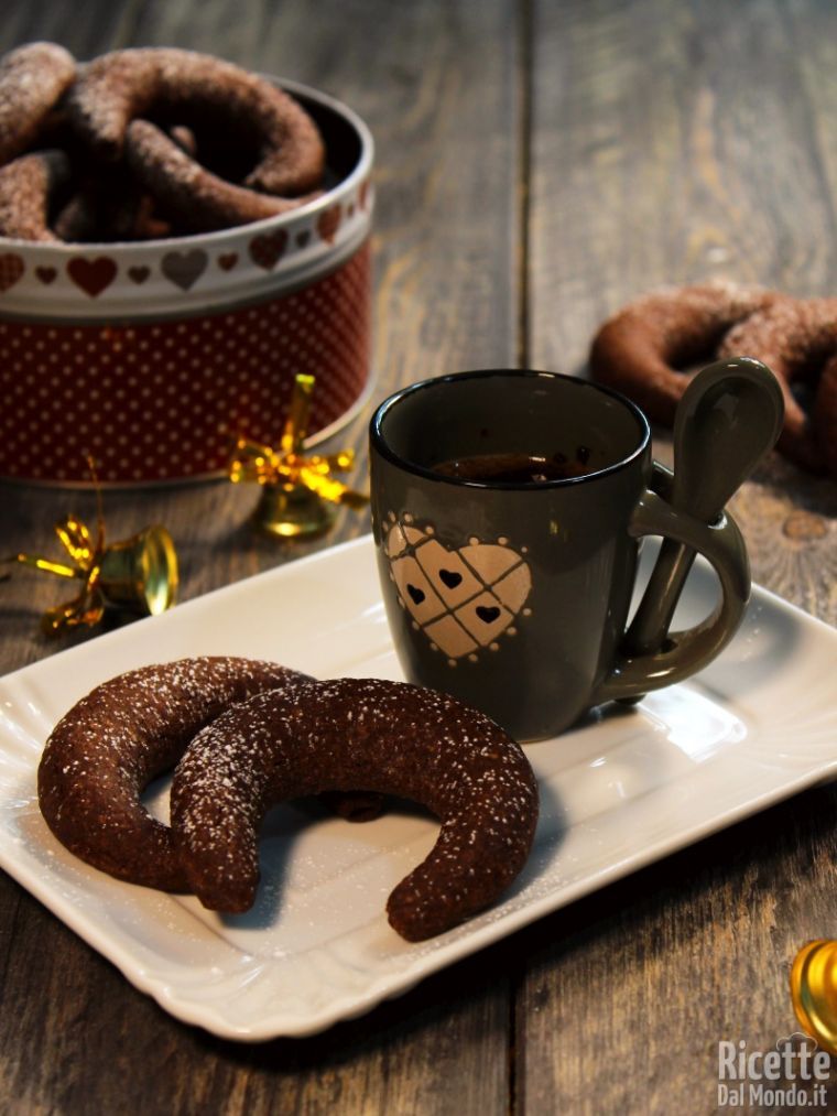 Ricetta Kipferl al cioccolato