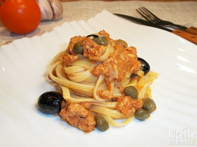 Linguine alla Mediterranea 8