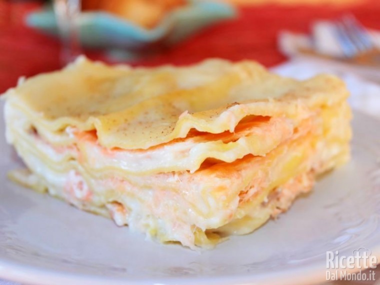 Lasagne al salmone