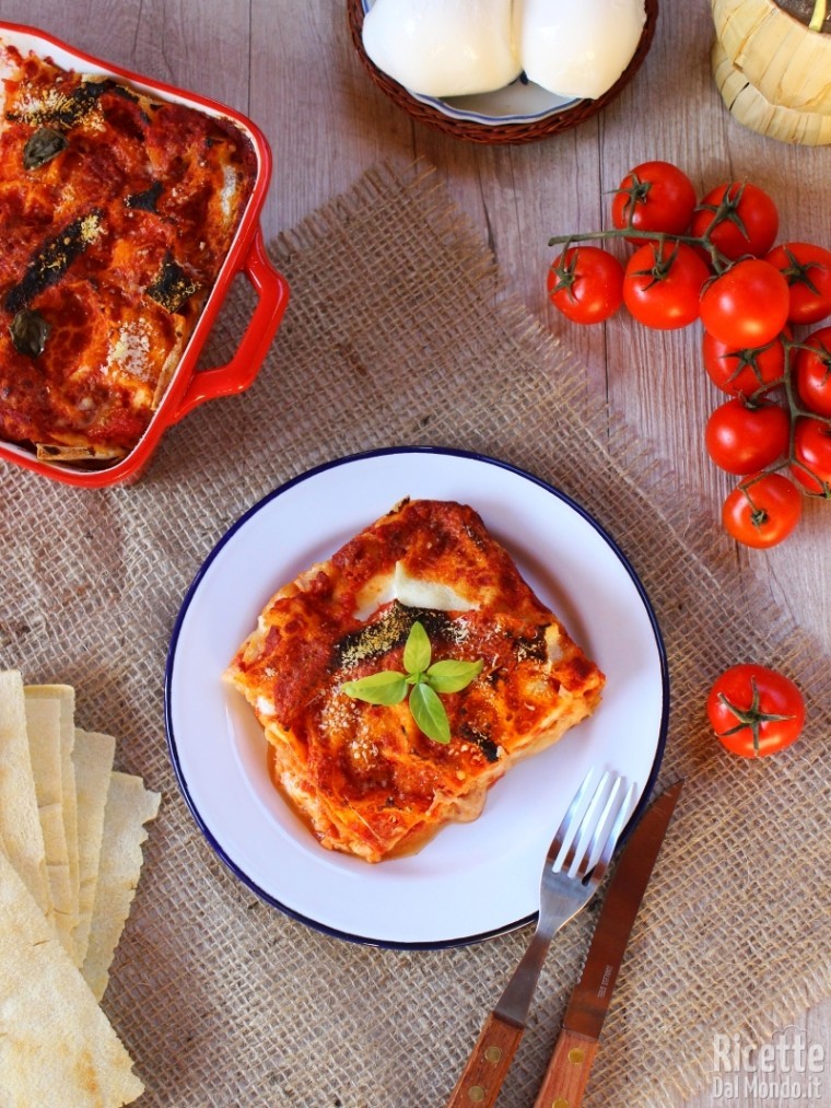 Ricetta lasagne di pane carasau