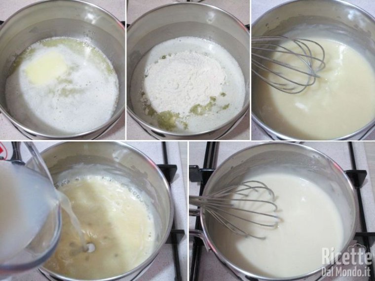 Preparare la besciamella