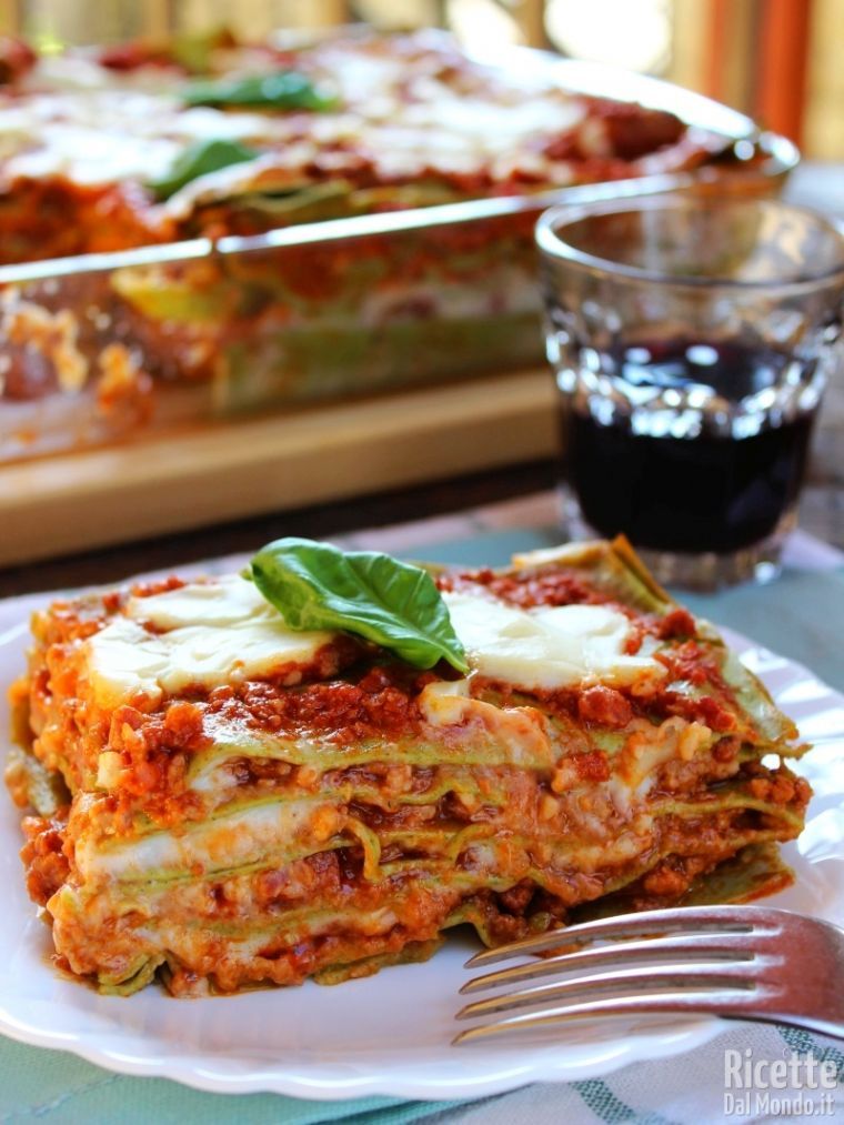 Lasagne verdi bolognesi