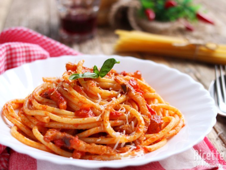 Le 10 ricette più cercate del 2017: amatriciana 