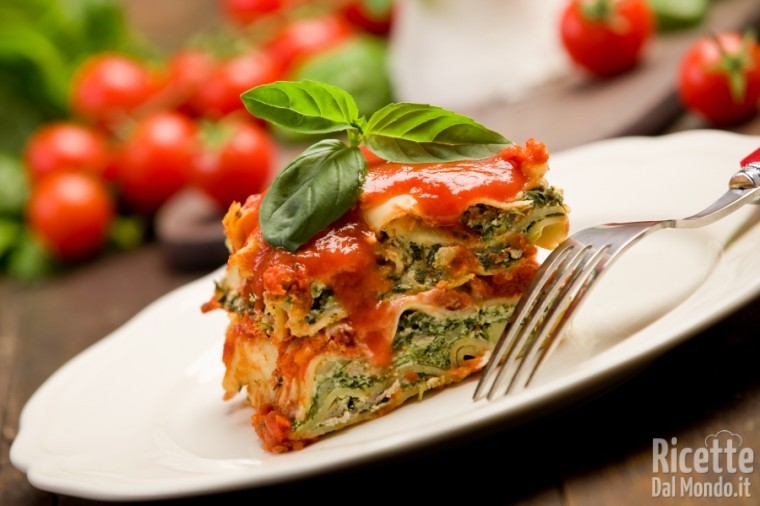 5 lasagne vegetariane: agli spinaci