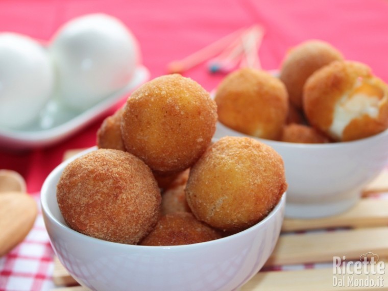 Ricetta mozzarelline impanate e fritte