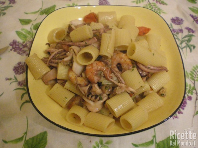 Ricetta Mezze Maniche del Pirata