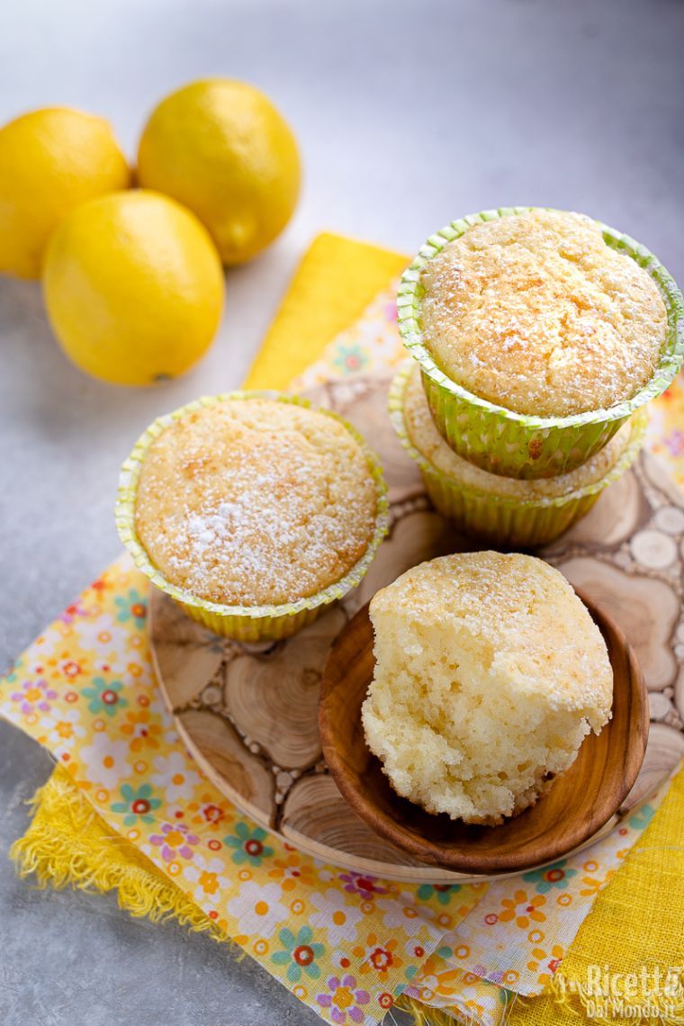 Ricetta muffin al limone sofficissimi!