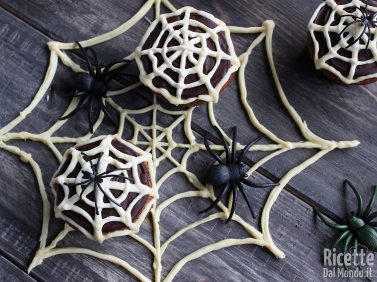 Ricetta dei muffin ragnatela