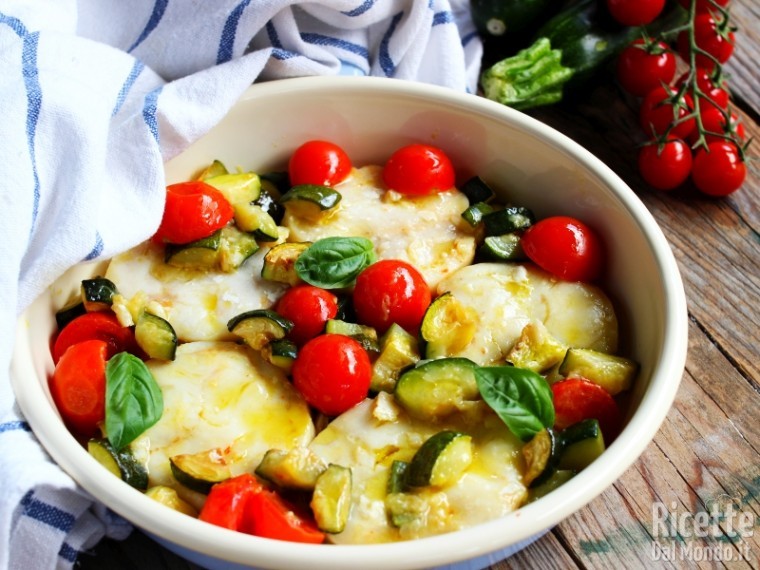 Ricetta medaglioni di merluzzo e zucchine