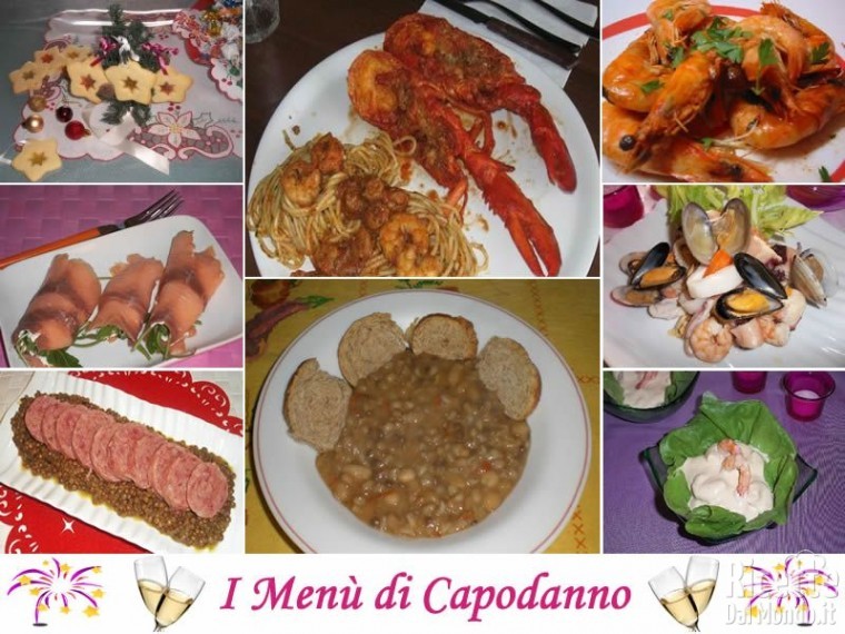 Ricetta Menù di Capodanno