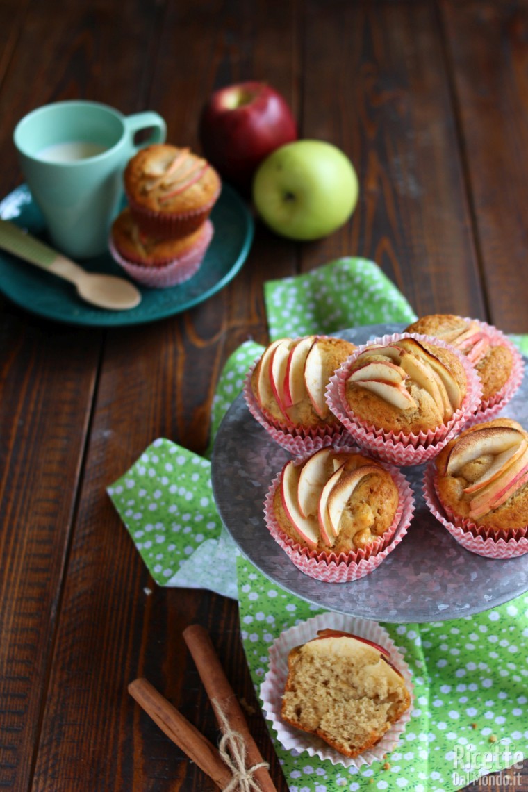 Ricetta muffin alle mele