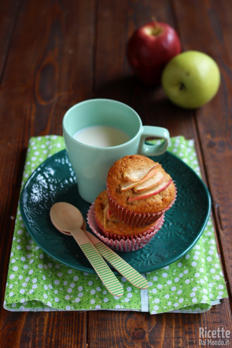 Muffin mele e cannella