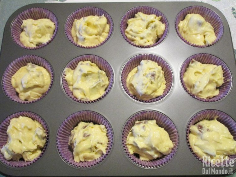 Muffin al kinder cioccolato 8