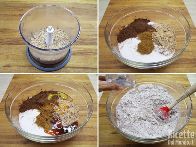 Riunite gli ingredienti in una ciotola