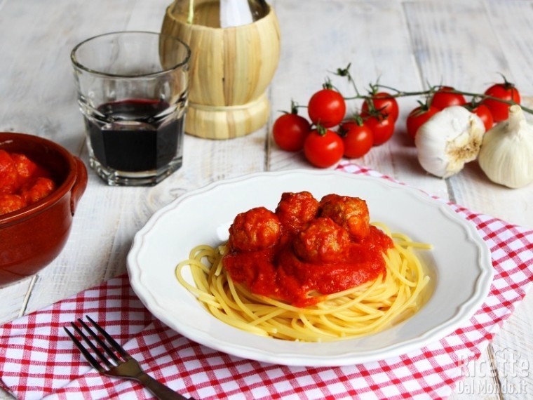 Ricetta Meatballs Spaghetti