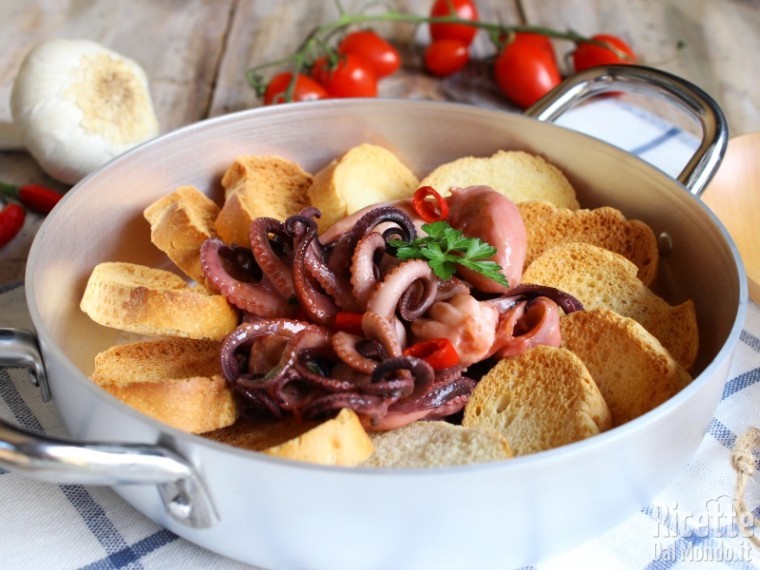 Ricetta moscardini al peperoncino