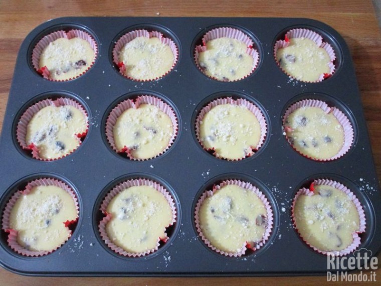 Muffin mirtilli e parmigiano 5