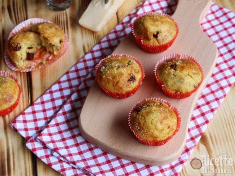 Muffin mirtilli secchi e parmigiano 7