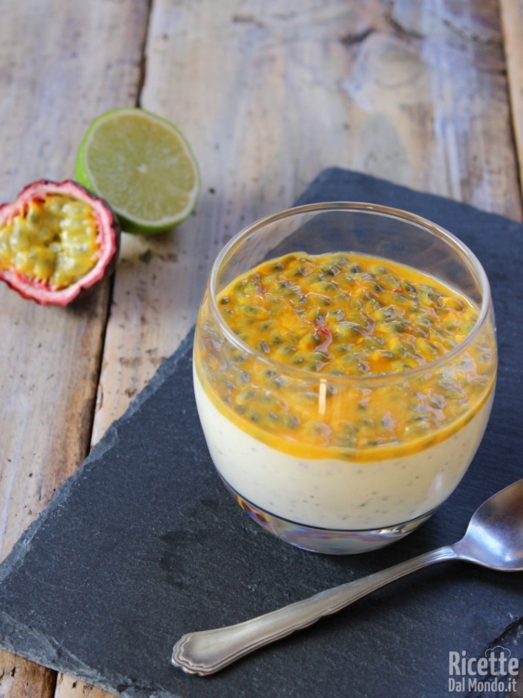 Mousse Al Frutto Della Passione Ricettedalmondo It