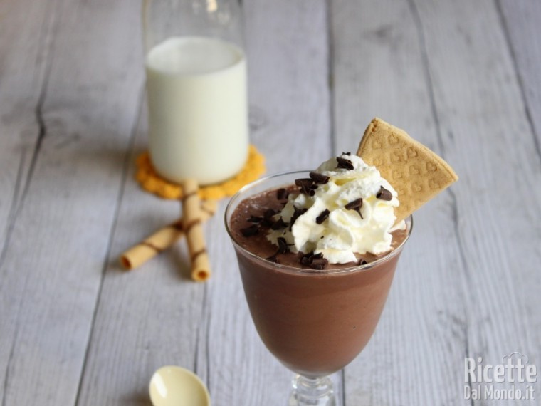 Ricetta Milkshake al Cioccolato