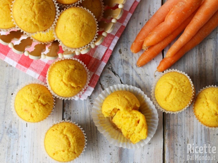 Muffin alle carote soffici