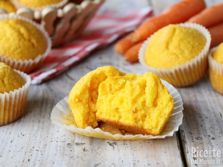 Ricetta muffin alle carote