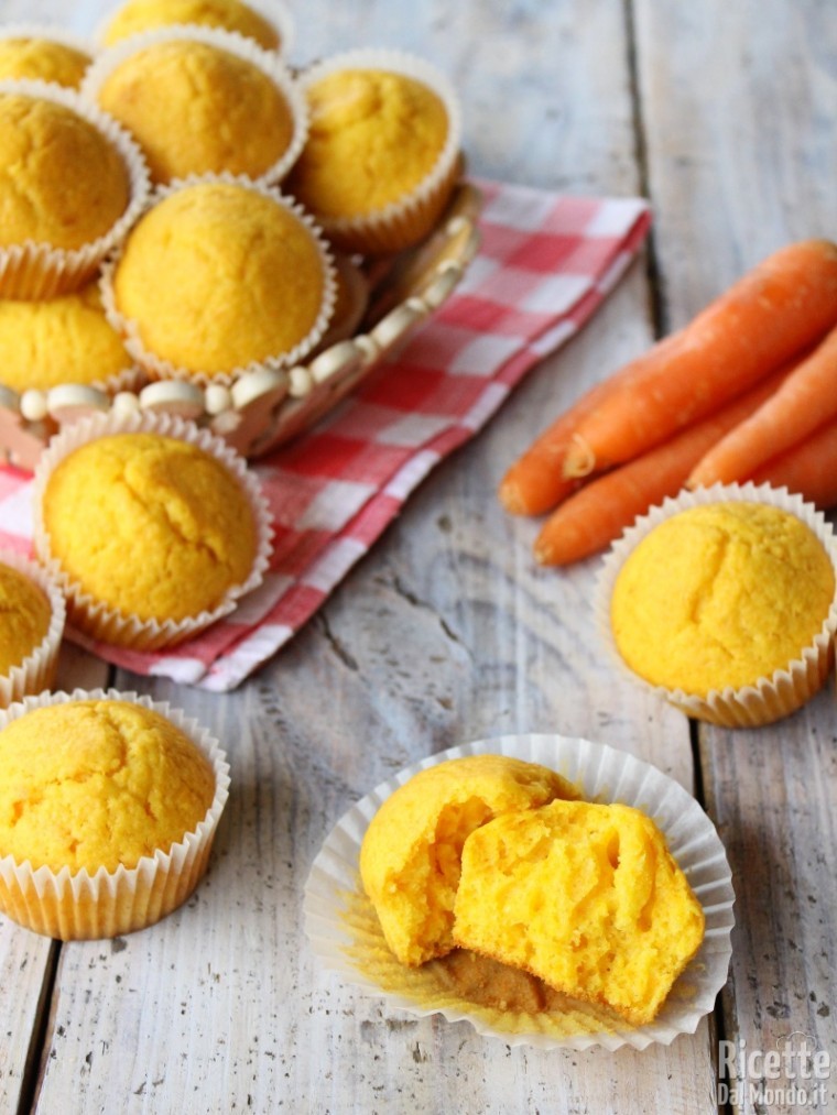 Come fare i muffin alle carote