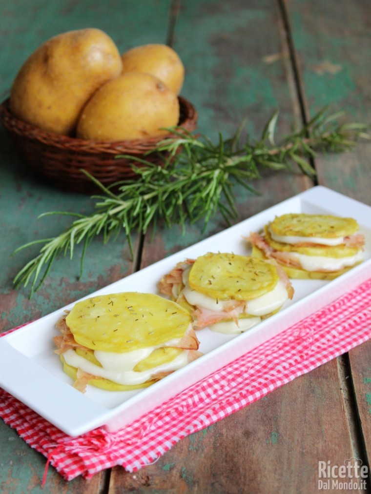 Come fare le millefoglie di patate