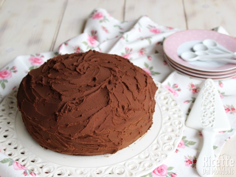 Mud cake, torta al cioccolato americana |RicetteDalMondo