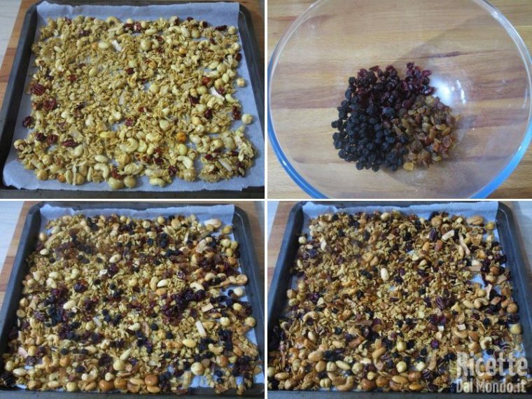 Muesli fatto in casa, granola 4