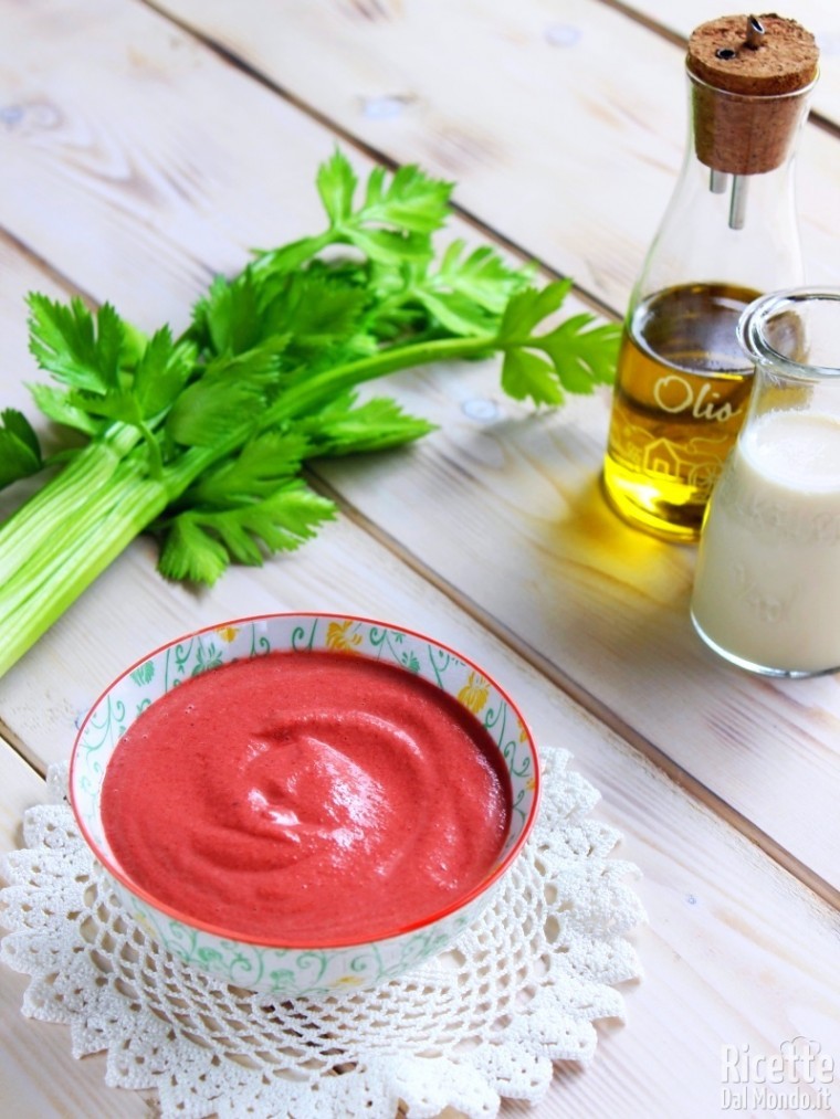 Come fare la Maionese di barbabietola