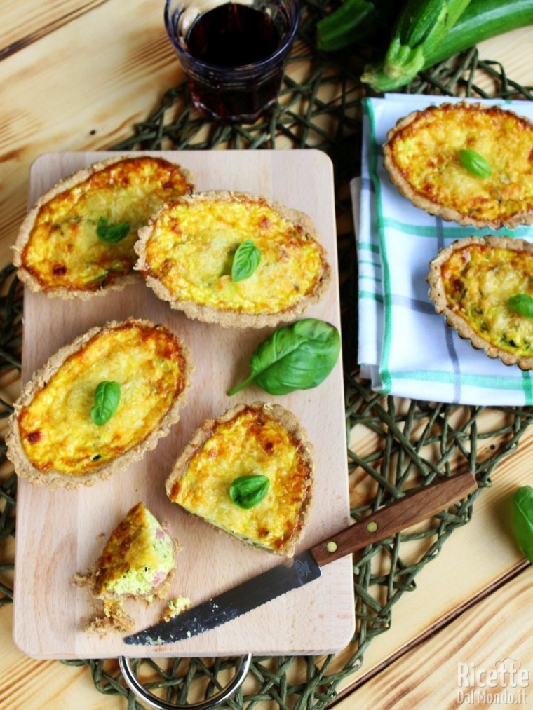 Come fare le mini quiche al farro con verdure