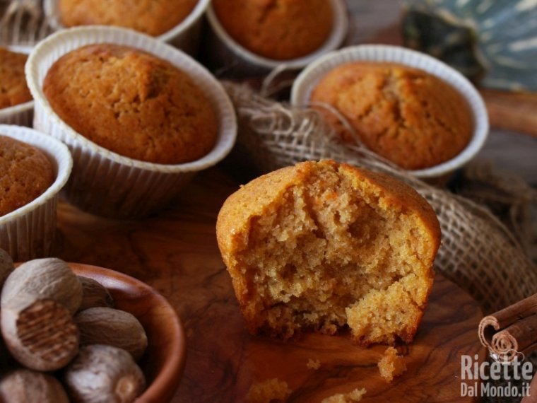 Ricetta muffin alla zucca per Halloween