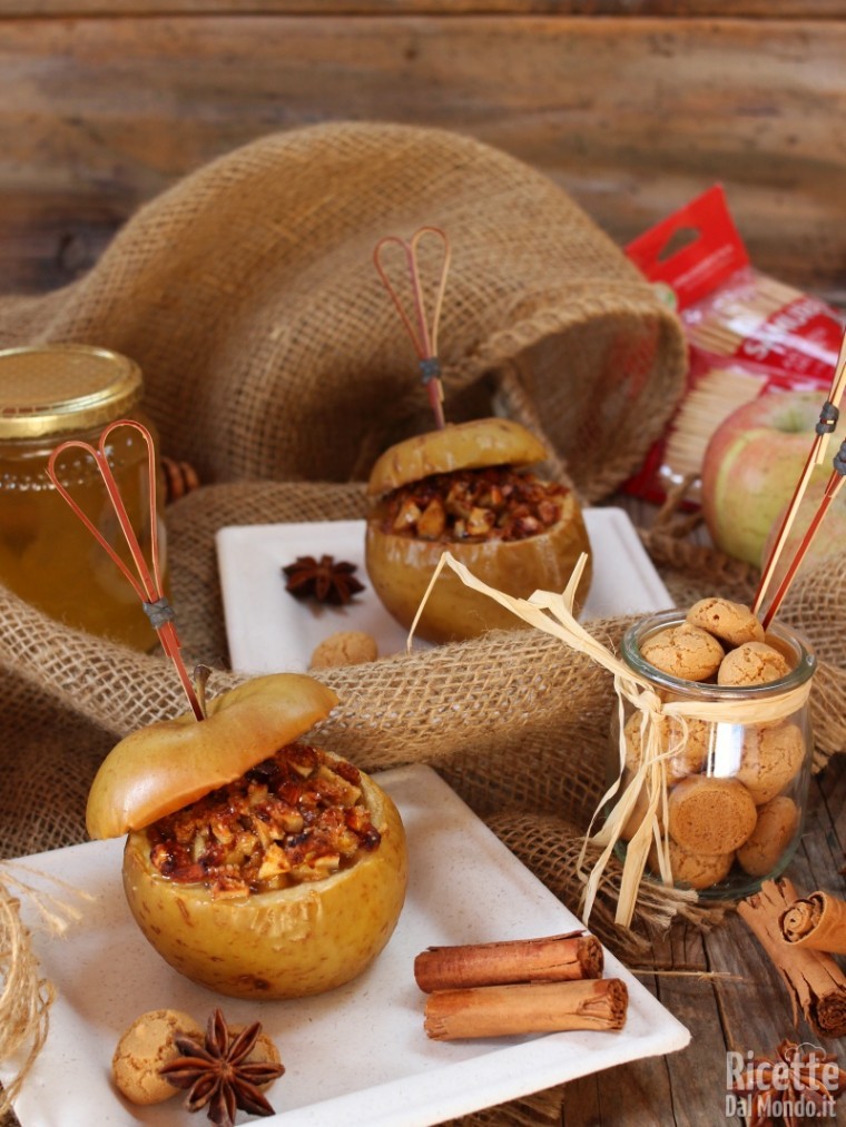 Come fare le mele ripiene al forno