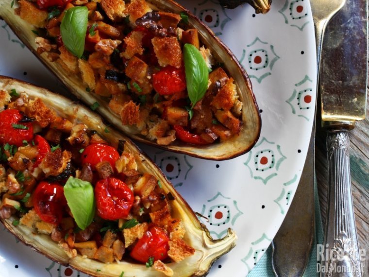 Ricetta melanzane ripiene vegane