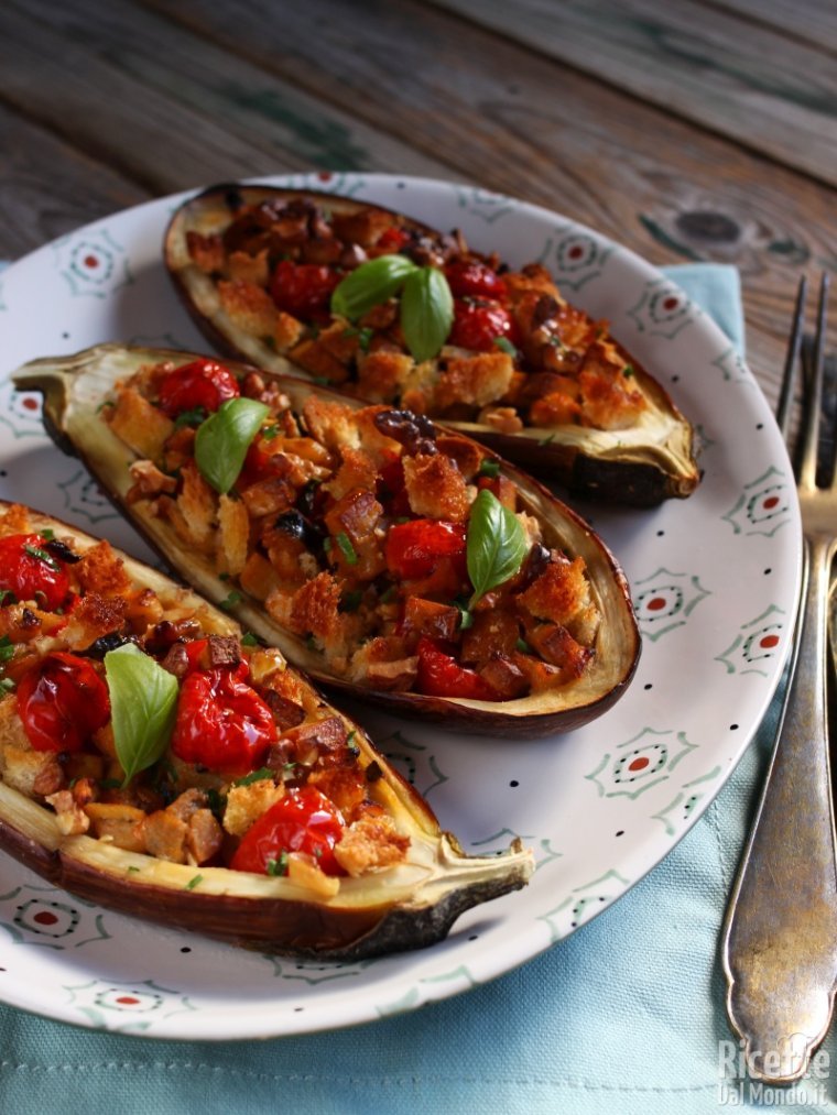 Come fare le melanzane ripiene vegane